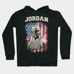 Michael Jordan American Flag Hoodie